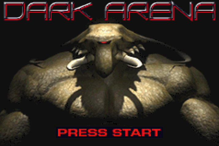 Dark Arena Title Screen